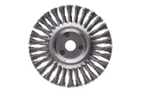 Щетка дисковая Intertool 180 мм плетеная (BT-7180)