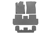 Коврики EVA (Для Grand, 3 ряда, Серый) для Citroen C-4 Picasso 2013-2022 гг