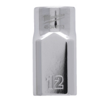 Головка торцева хромована 1/2'' 6гр. MILWAUKEE, 12мм