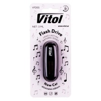 Освежитель воздуха Vitol Flash Drive на обдув New car