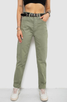 Джинси жіночі MOM, колір оливковий, 182R00296