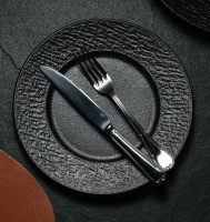 Тарелка подставная 14241 27.5х3 см черная