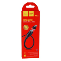 Кабель Hoco X52 Sereno Magnetic, Lightning, 1m, 2.4A, Black