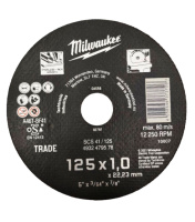 Диск відрізний по металу MILWAUKEE Trade, SCS 41/125x1, діаметр 125мм NEW