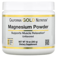 California Gold Nutrition Magnesium Powder Beverage 283 g