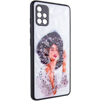 TPU+PC чохол Prisma Ladies для Samsung Galaxy A51, Girl in a hat - купити в SmartEra.ua