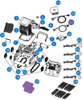 Поплавок із поворотним з'єднанням Aquaviva 7320