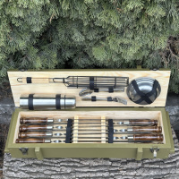 Подарочный набор Mzavod Комбат оливковый