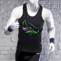 Сумка-бананка чоловіча/жіноча Sport 32×16 см з розширювачем поясна сумка або сумка через плече (02890)