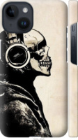 Чехол на Iphone • Скелет-меломан v2 1200m-2648
