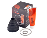 Пыльник ШРУСа ВАЗ 2121-214, 2123 для карданного вала (пыльник черный с хомутами и смазкой)