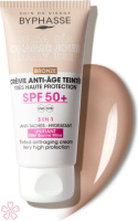 Крем Byphasse Anti-Aging Facial Cream SPF 50+ 50 мл Bronze