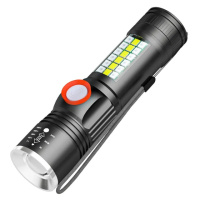 Ліхтар SY-1903C-P50+SMD+RGB, Alarm, Li-Ion акумулятор, ремінець, zoom