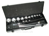 Набор инструмента  17 предметов 3/4« 19-50мм Alloid