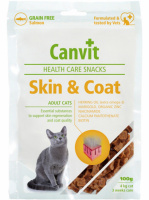 Canvit SKIN & COAT - лакомство для кошек для кожи и шерсти 100 гр