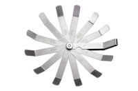 Щуп для измерения зазоров Intertool 0.203-0.66мм изогнутый (12шт) (AT-0005)