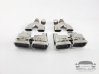 Насадки на выхлопные трубы глушители на Range Rover Vogue L405 2012-2017 год