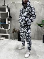 Спортивний костюм на флісі чоловічий худі штани зима весна осінь