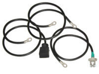 Комплект проводів АКБ для трактора Т 150К с пускателем з латуними литими клемами