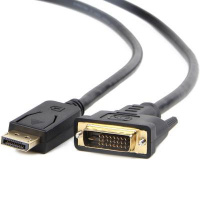 Кабель мультимедийный DisplayPort M to DVI M 1.0m 24+1pin Cablexpert (CC-DPM-DVIM-1M)