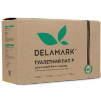 Туалетная бумага DeLaMark 2 слоя 150 отрывов 6 рулонов (4820152331045)