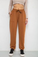 Спортивні штани жіночі, колір коричневий, 238R115