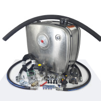 ECONOM Комплект гідравліки на самоскид MAN, Daf, Iveco з КПП ZF, бічний алюмінієвий бак