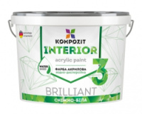 Фарба інтер'єрна Kompozit Interior 3 (14 кг)