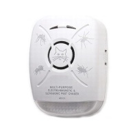 Отпугиватель 2 в 1 электромагнитный и ультразвуковой от тараканов и насекомых Smart Sensor