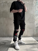 Джинси дтф - чорні - 73-013