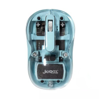 Беспроводная мышь Jedel WD141 transparent-blue