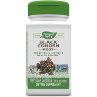 Клопогон, 540 мг, Black Cohosh, Nature's Way, 100 вегетарианских капсул