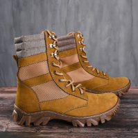 Берцы тактические сетка 7298 41 р 26,5 см коричневые