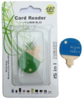 Картридер T-Flash/Micro SD Micro Card Reader ТЕНІСНА РАКЕТКА