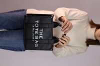 MARC JACOBS tote bag black