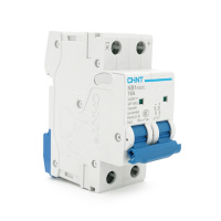 Автоматический выключатель постоянного тока CHINT NB1-63DC 2P C16 DC500V, 16A, 6kA, DIN, 86*36*49.5mm
