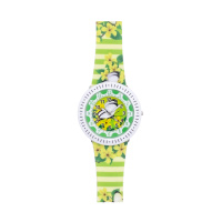 Дитячий годинник Better 009 Butterfly White-Green з кварцовим механізмом та силіконовим ремінцем