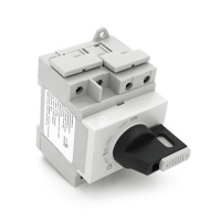 Поворотный выключатель наружного монтажа HGN4-L1-32, DC1000V, 32A, 2P, Grey