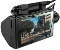 Видеорегистратор HOCO Dig7 с двумя камерами HD, черный