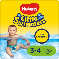 Подгузники Huggies Little Swimmer 3-4 (7-15 кг) 12 шт (36000183399)