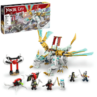 Конструктор Ніндзя «Крижаний Дракон Зейна» 973 деталі