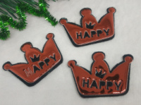 Патчи «Корона» Цвет - красный. Размер 5,2×3,3см.
Материал фетр, отделка экокожа. Цена указана за 1 шт