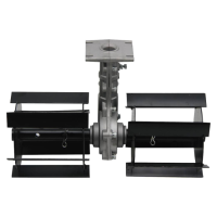 Насадка культиватор для мотокоси X-TREME YK-W001 28 мм : шліців 9 шт, діаметр штанги 28 мм, глибина культивації 100 мм