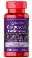 Puritan's Pride Grapeseed Extract 300 mg 100 капсул