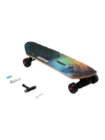 Скейтборд космос с музыкой и подсветкой