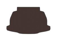Резиновый Коврик в Багажник (Коричневый) для Toyota C-HR 2023- гг