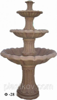 Фонтан трехъярусный