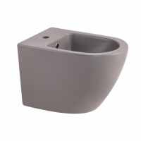 Біде підвісне Qtap Robin 515x370x350 мм, Stone grey QT13551381GSG