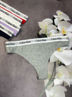 Трусы Женские  Calvin Klein Carousel Серый wu028