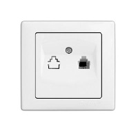 Розетка компьютерная RJ45 Wega-9035